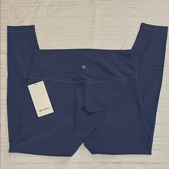 NWT Lululemon Align HR 28” Misty Blue High-Waisted Leggings LL48 - Picture 4 of 5